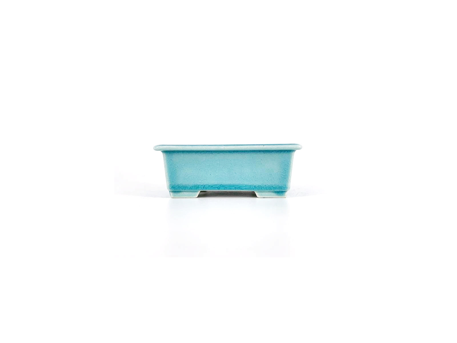 Tiesto rectangular 14 cm  18340  Yixing aguamarina