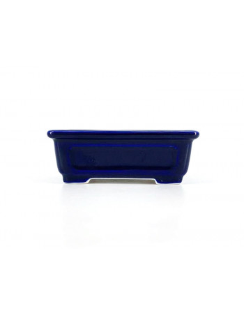 Tiesto rectangular 11,5 cm  18337/1 Yixing azul oscuro