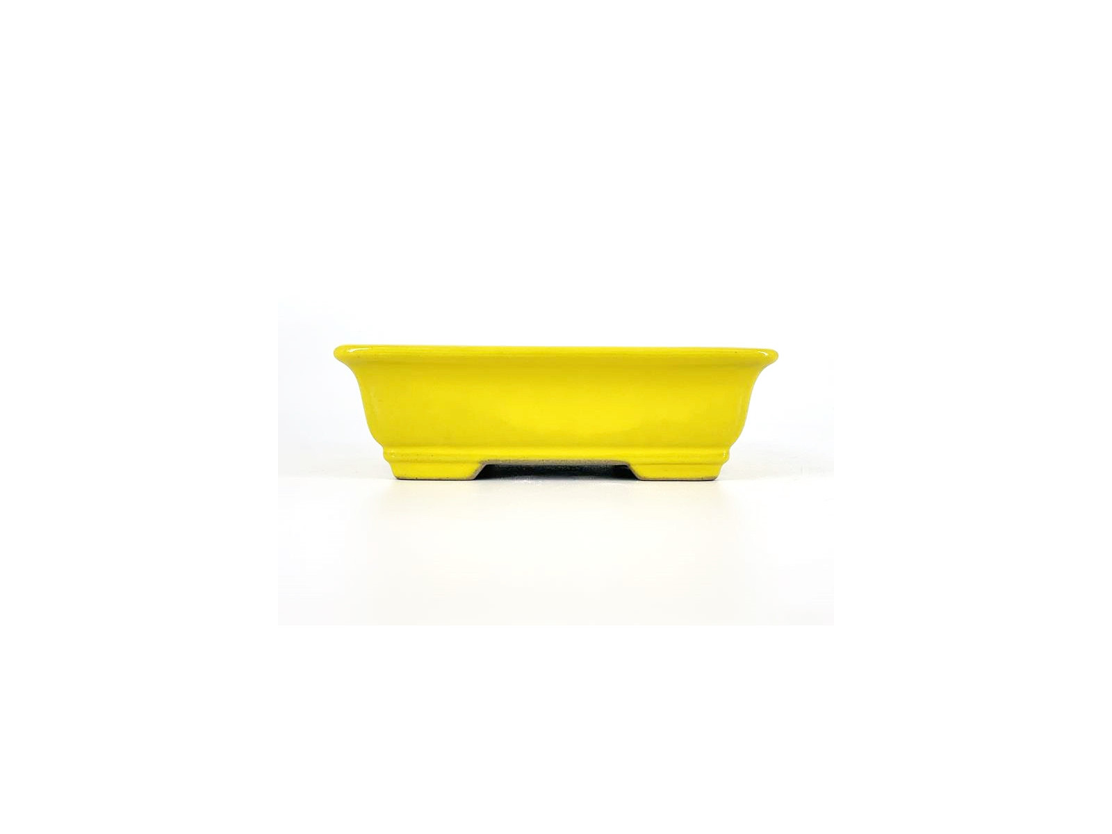 Tiesto rectangular 16,5 cm  18339 Yixing amarillo