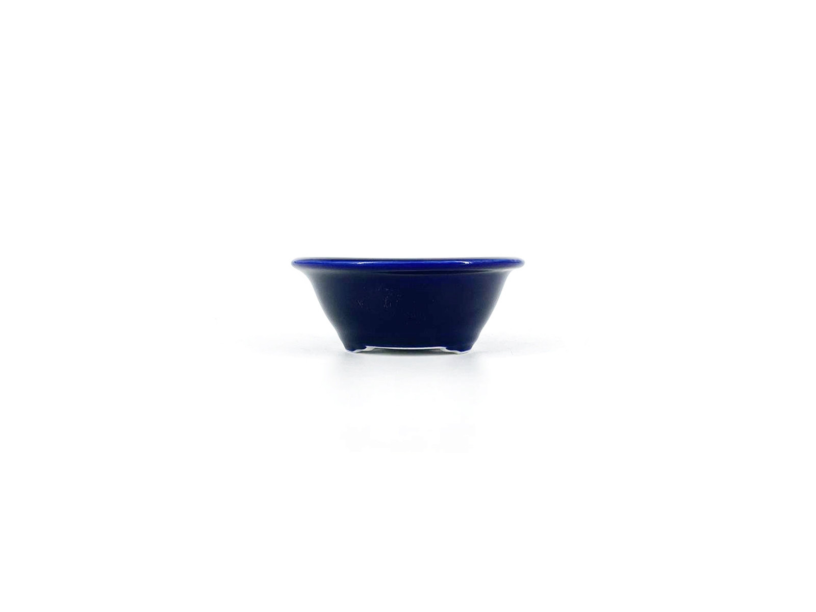 Tiesto redondo 12,5 cm 18298/2 Yixing azul oscuro