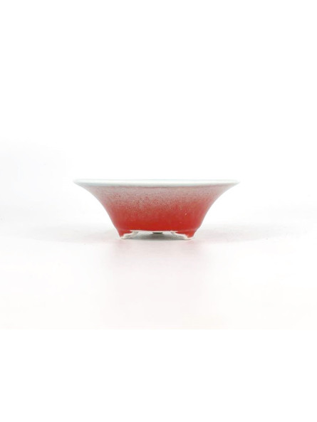 Tiesto redondo 12 cm 18300 Yixing rojo-celeste