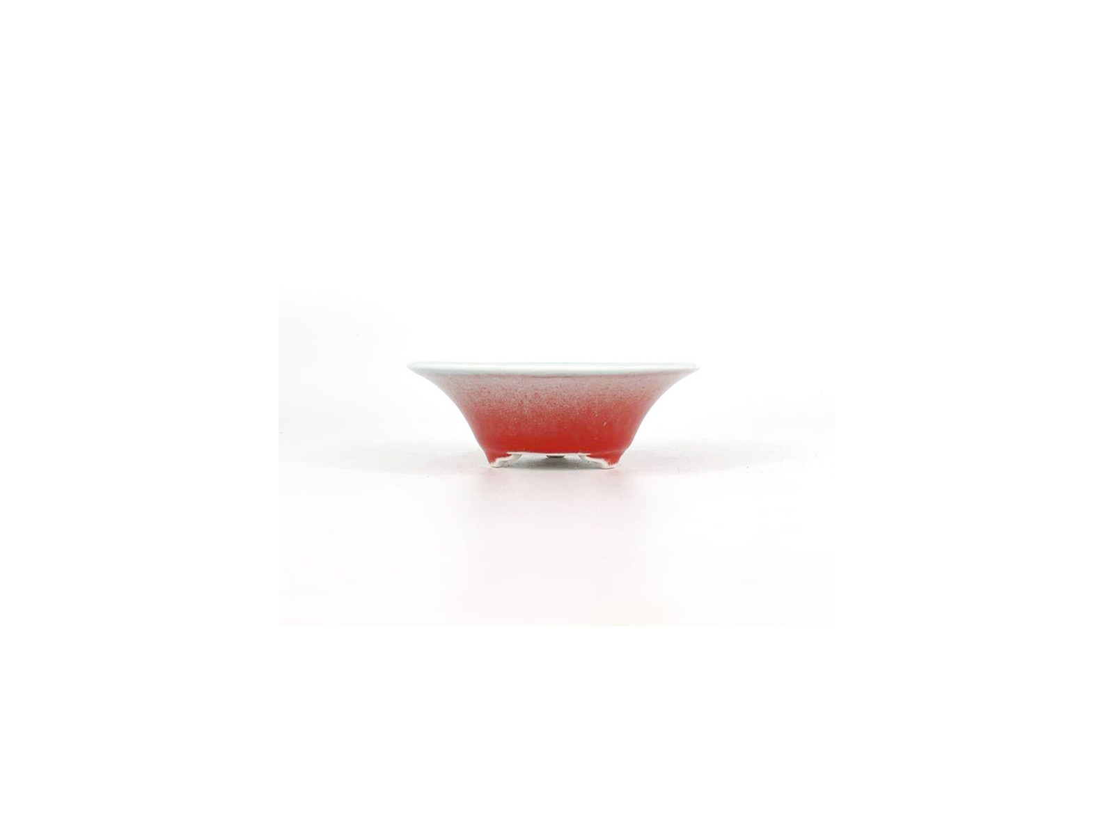 Tiesto redondo 12 cm 18300 Yixing rojo-celeste