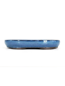 Tiesto ovalado 30 cm 18373/2 azul