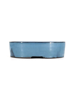 Tiesto ovalado 25 cm 18363/2 azul