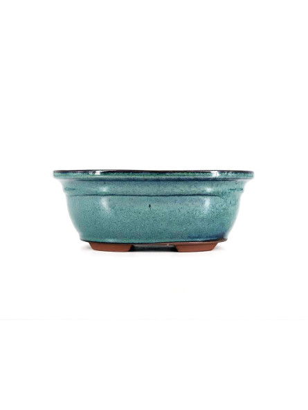 Tiesto ovalado 20 cm 18670/2 verde