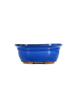 Tiesto ovalado 20 cm 18370/2 azul oscuro