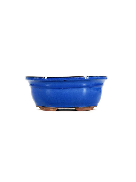 Tiesto ovalado 20 cm 18370/2 azul oscuro