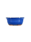 Tiesto ovalado 20 cm 18370/2 azul oscuro