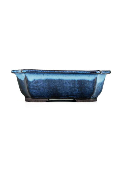 Tiesto rectangular 24 cm 18361/2 azul-azul oscuro