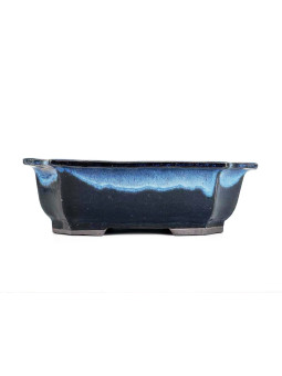 Tiesto rectangular 29,5 cm 18361/1 azul-azuloscuro