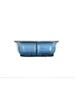 Tiesto flor 21,5 cm 18358/2 azul