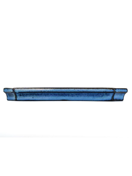 Plato rectangular 22 cm 18379/2 azul