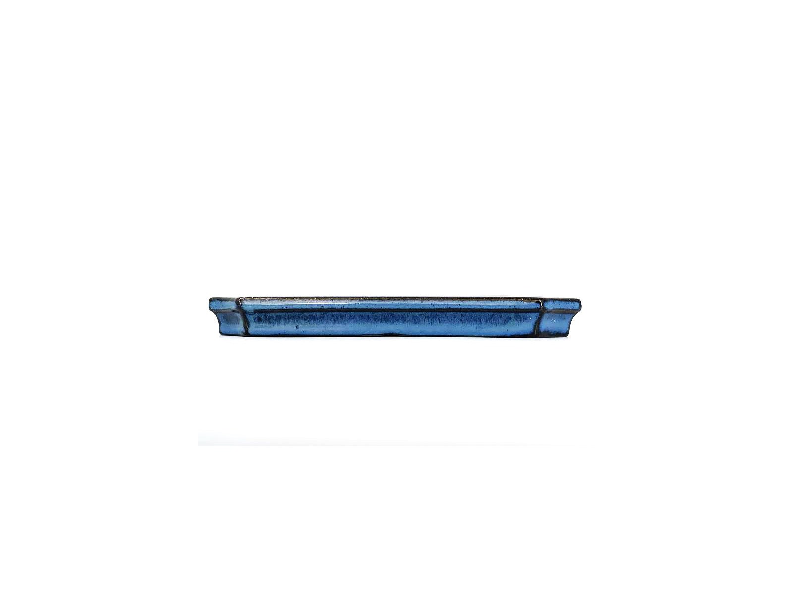 Plato rectangular 22 cm 18379/2 azul