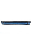 Plato rectangular 22 cm 18379/2 azul