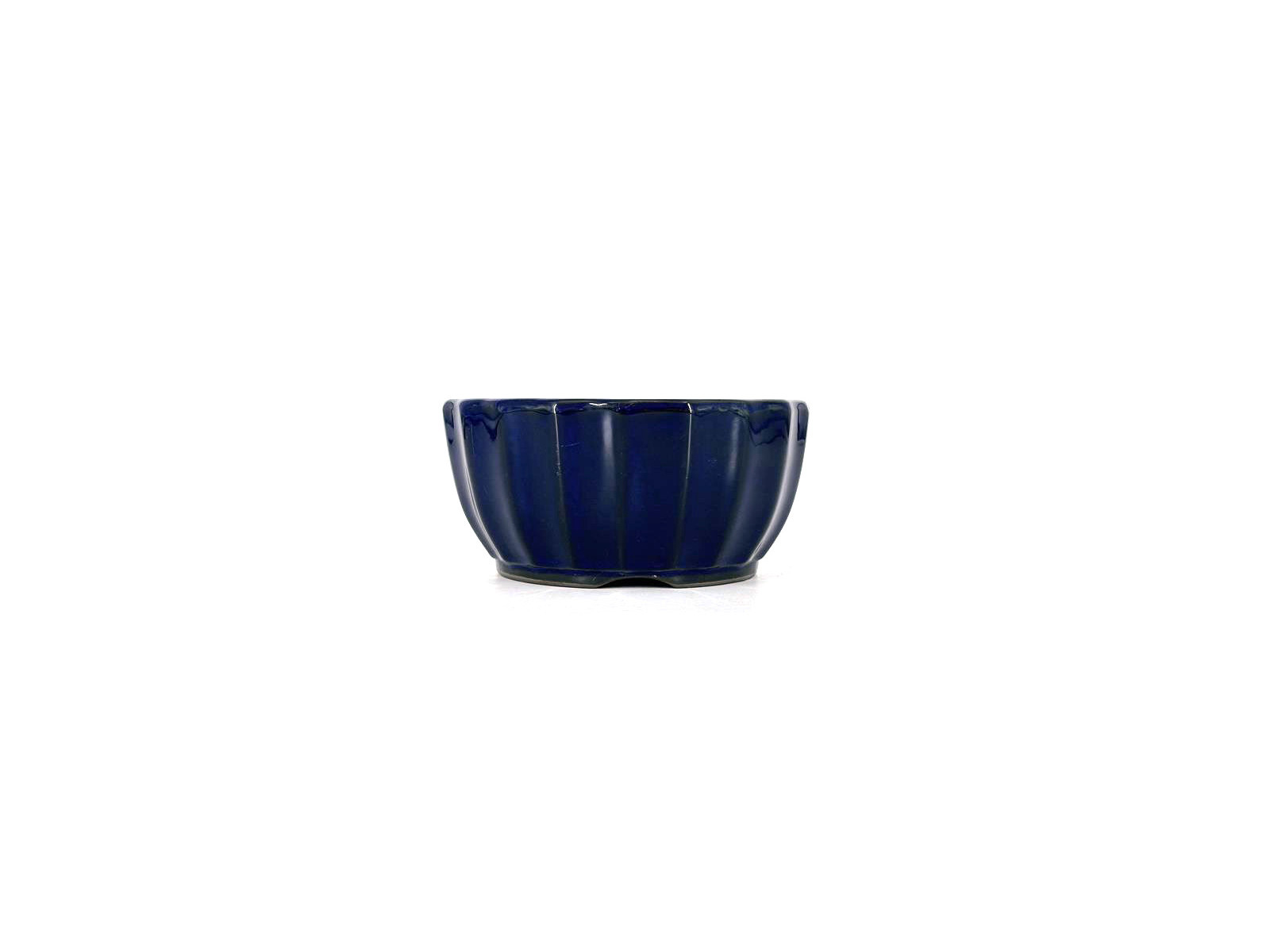 Tiesto redondo flor 15 cm 14652 azul