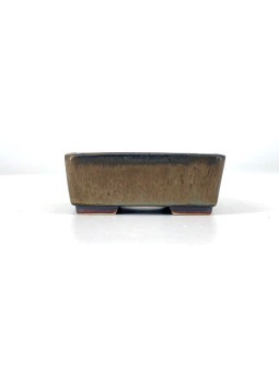 Tiesto rectangular 9,5 cm marrón 18739 checo