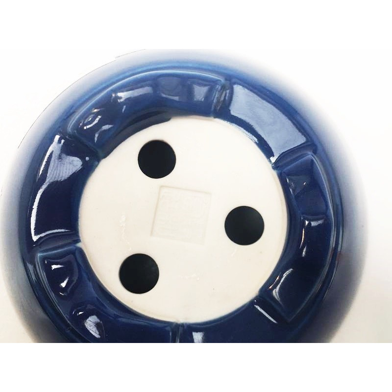Tiesto redondo 8.7 cm Seto azul 14390