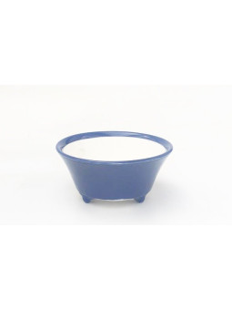 Tiesto redondo 8.7 cm Seto azul 14390