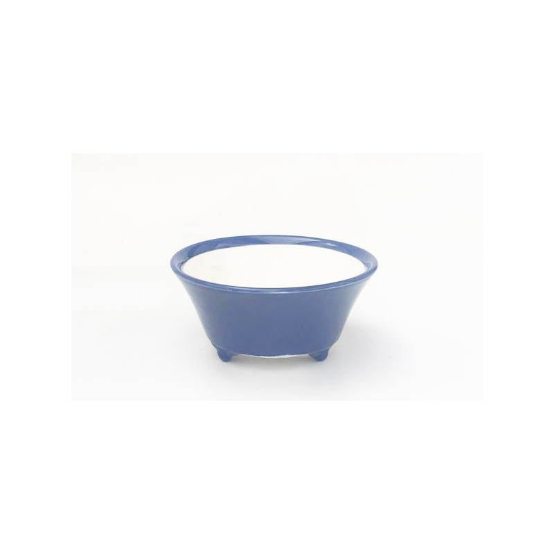 Tiesto redondo 8.7 cm Seto azul 14390