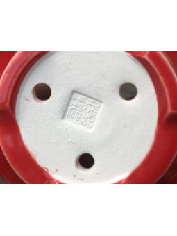 Tiesto redondo 9 cm Seto rojo 14402