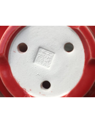 Tiesto redondo 9 cm Seto rojo 14402