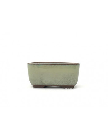 Tiesto rectangular 11 cm Yokkaichi verde 14431/2