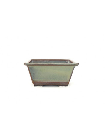 Tiesto rectangular 11.5 cm Yokkaichi  verde 14431/4