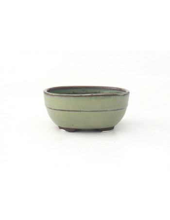 Tiesto rectangular 11.5 cm Yokkaichi  verde 14431/4
