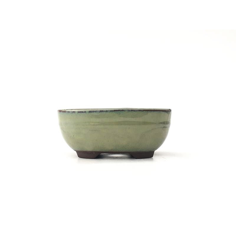 Tiesto oval 13.5 cm Yokkaichi  verde 14432/4