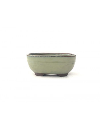 Tiesto oval 13.5 cm Yokkaichi  verde 14432/4
