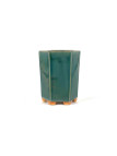 Tiesto hexagonal cascada 13 cm verde BG236