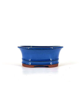 Tiesto ovalado 20 cm azul BG251/2