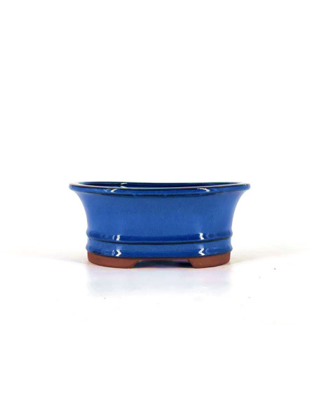 Tiesto ovalado 20 cm azul BG251/2