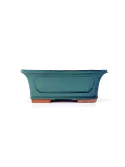 Tiesto rectangular 25 cm verde BG255/1