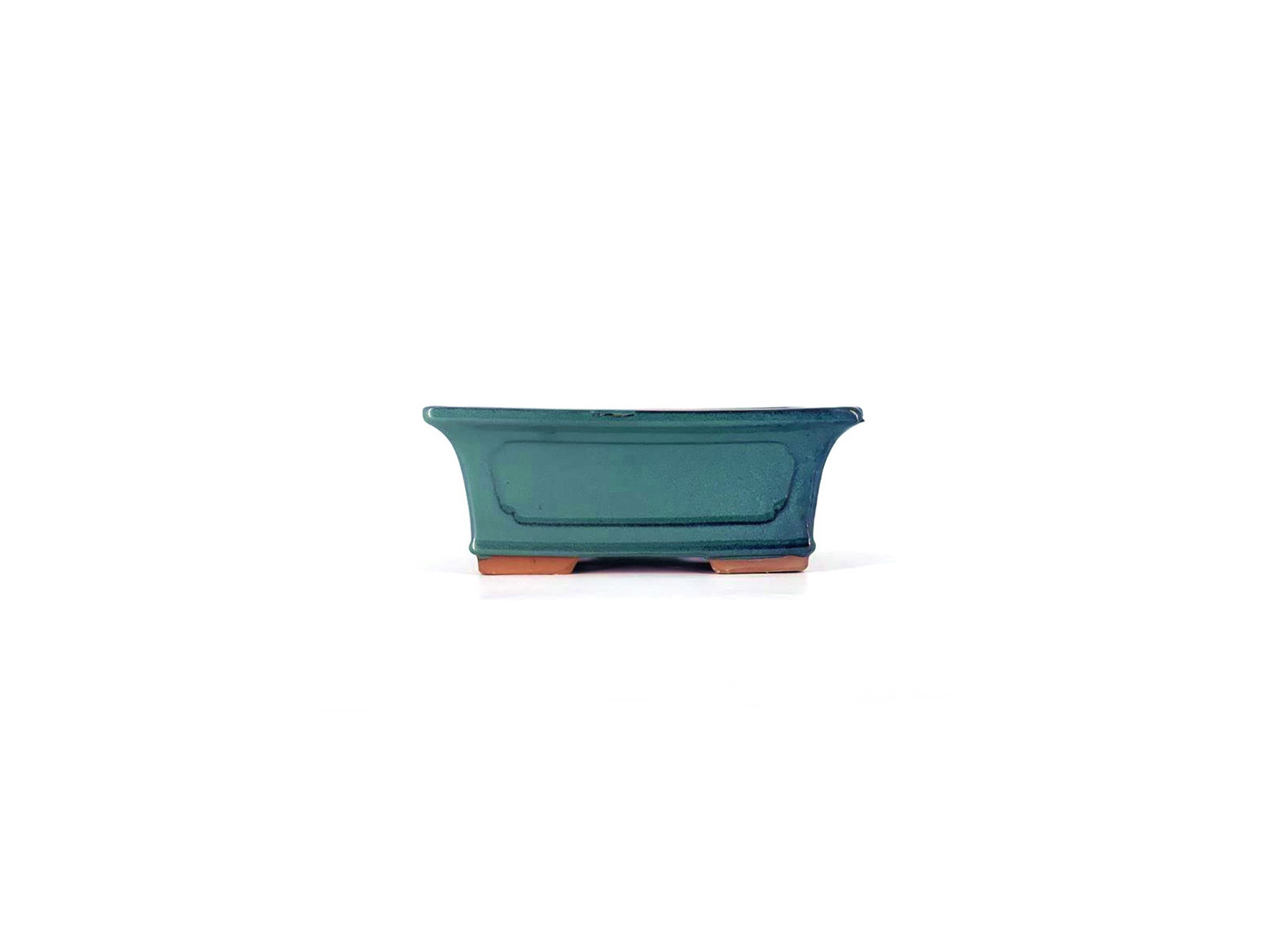 Tiesto rectangular 25 cm verde BG255/1