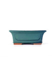 Tiesto rectangular 25 cm verde BG255/1