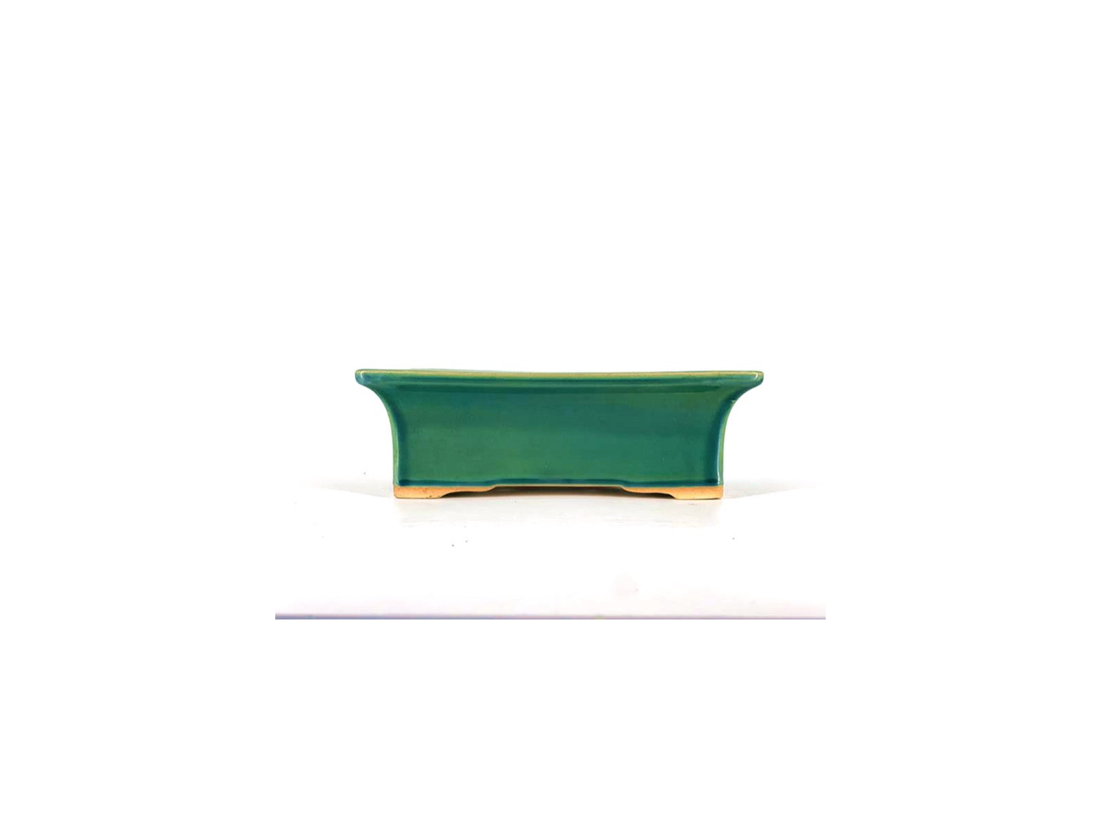 Tiesto rectangular 27 cm verde BG250/1