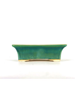 Tiesto rectangular 22 cm verde BG250/2