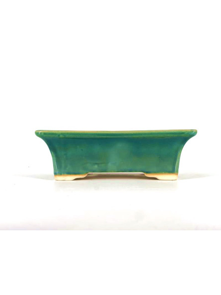 Tiesto rectangular 22 cm verde BG250/2