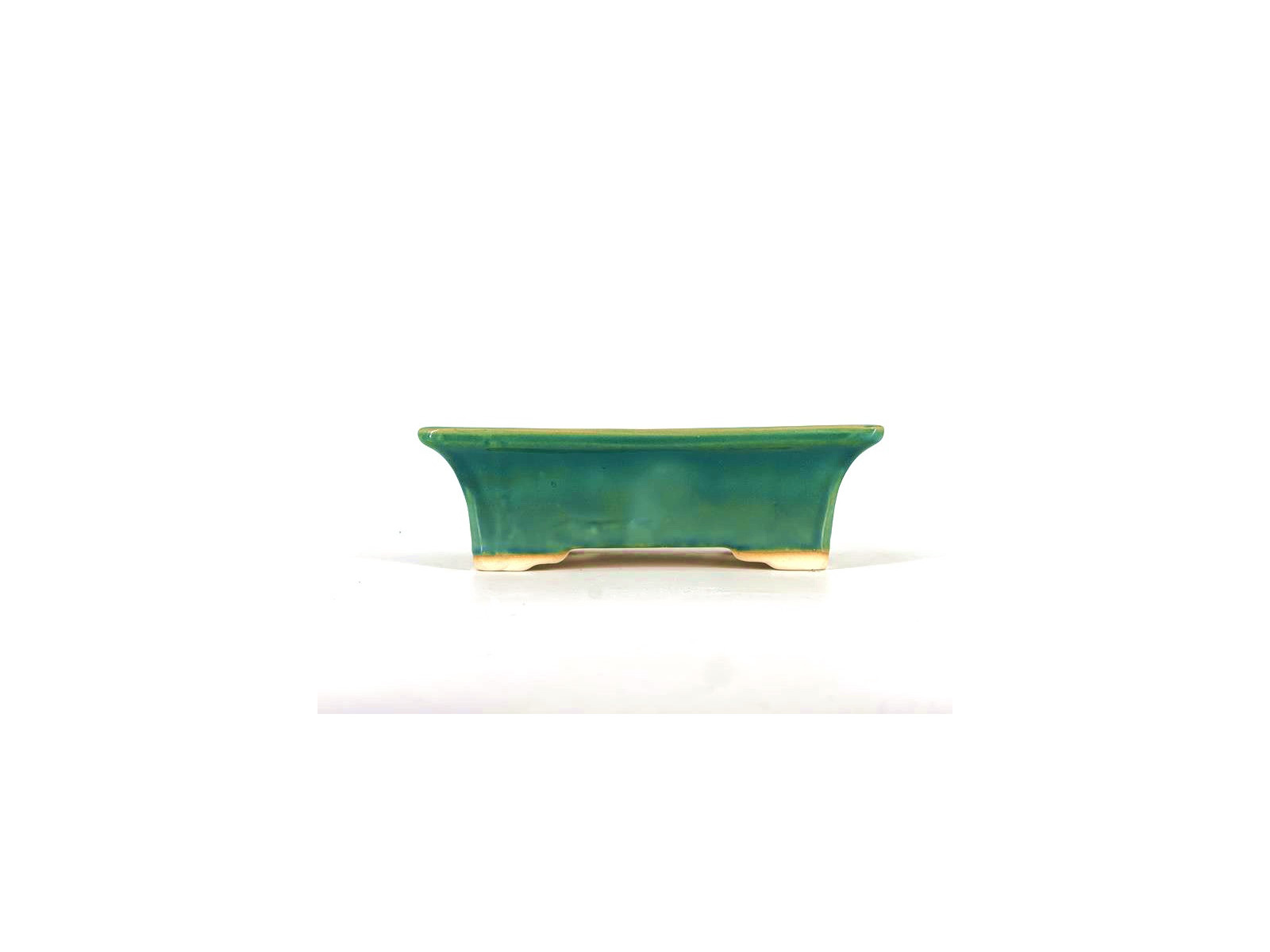 Tiesto rectangular 22 cm verde BG250/2