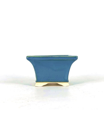 Tiesto cuadrado 12 cm azul C BG230