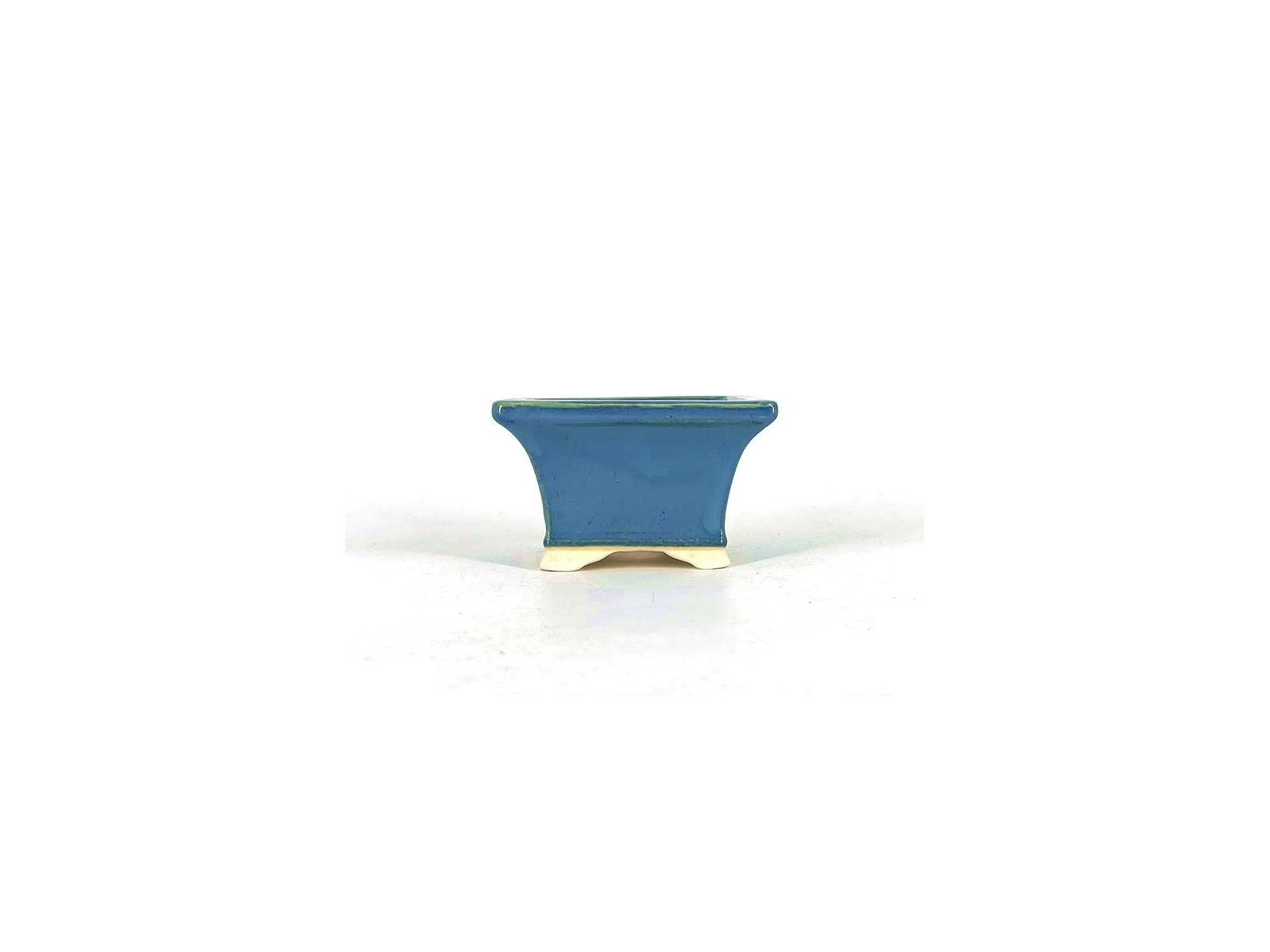 Tiesto cuadrado 12 cm azul C BG230
