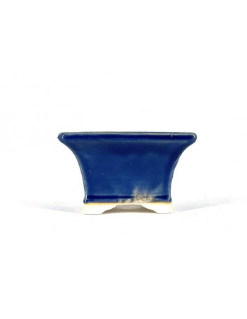 Tiesto cuadrado 12 cm azul O BG230