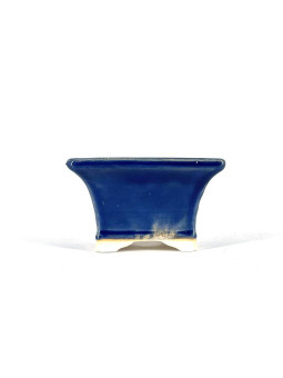 Tiesto cuadrado 12 cm azul O BG230