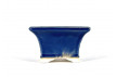 Tiesto cuadrado 12 cm azul O BG230