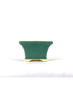 Tiesto cuadrado 12 cm verde BG230