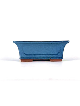 Tiesto rectangular 25 cm azul BG255/1