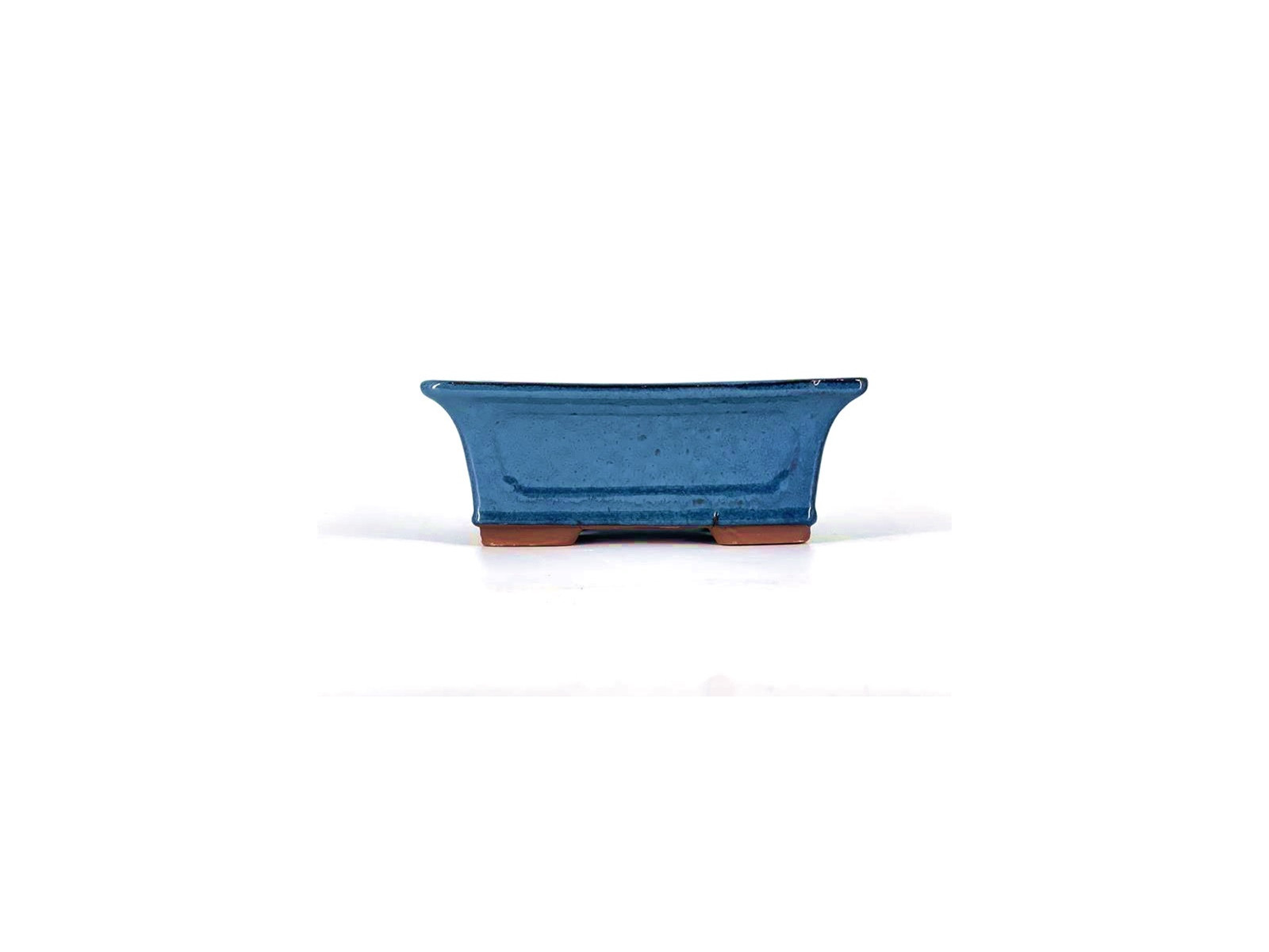 Tiesto rectangular 25 cm azul BG255/1
