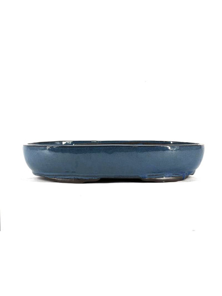 Tiesto ovalado 35,5 cm azul BG207/1