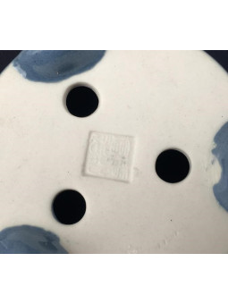 Tiesto redondo 8.5 cm celeste Seto 14198